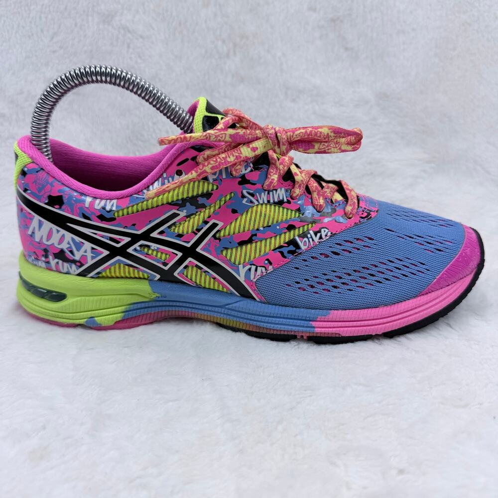 ASICS GEL-Noosa Tri 10 Women's Multicolor Running Shoes Size 6.5 T580N